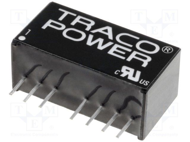 Isolated DC/DC Converter, 18-36VDC In, 3.3VDC Out, 2W, 500mA