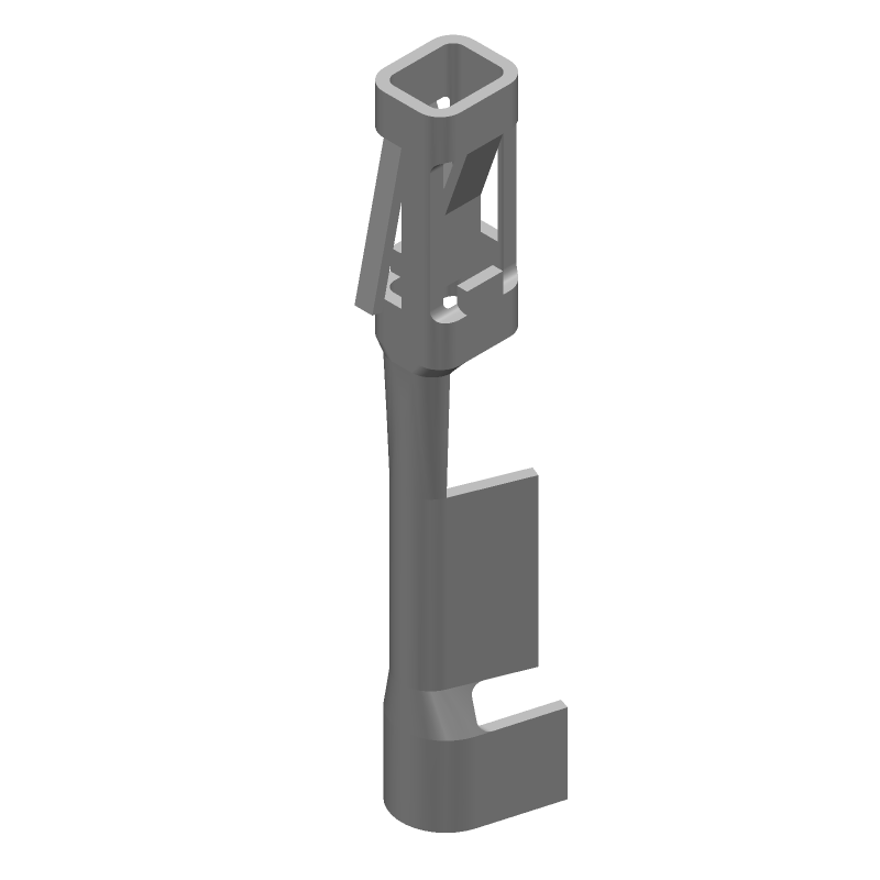 Female Signal Crimp Connector Tool, Gold Bronze, 20-26AWG