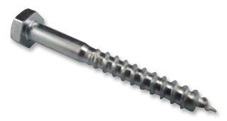 COACHSCREW, HEX HD M6X50 BX50; Thread Size - Imperial:-; Thread Size - Metric:M6; Screw Length:50mm; Fastener Plating:Bright Zinc; Fastener Material:Steel; Screw Head Style:Hex Head; Product Range:-; SVHC:No SVHC (17-Dec-2015); Body Plating:Zinc; Box Quantity:50; External Length / Height:50mm; Material:Steel; Thread Size:M6
