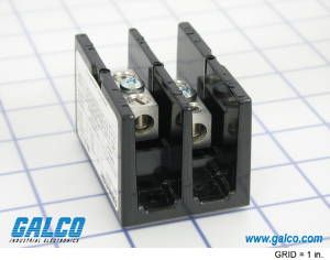 Conn Power Splicer Blocks 4 POS 20.6mm Screw Cable Mount 115A