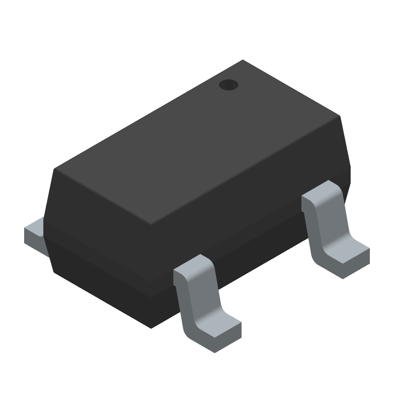 Fixed Positive LDO Regulator, 2.8V, 0.3V Dropout, CMOS, PDSO5, SOT-23, 5 PIN