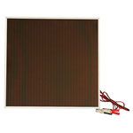 SOLAR PANEL,5W,W/ BATTERY CLAMPS,12V TRICKLE CHARGER