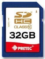 CARD, SDHC, CLASS 10, 32GB - ; ROHS COMPLIANT: YES;