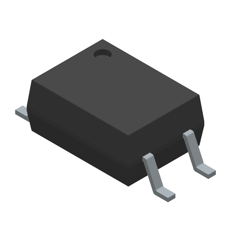 5kV Isolation DC-In 1.1A 60V SPST SSR, SMD