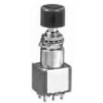 Special Switch, On-(on), Momentary, 4A, 30VDC, Solder Lug Terminal, Panel Mount