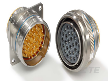 Conn Circular PIN 7 POS Crimp ST Flange Mount 7 Terminal 1 Port