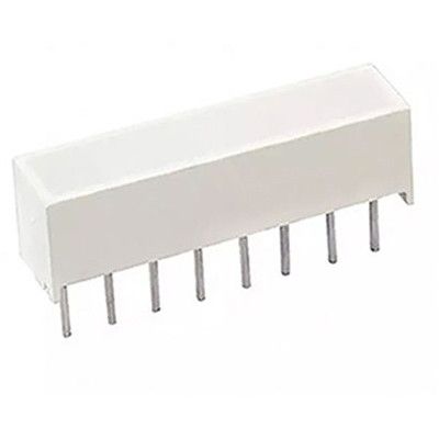 Red LED Light Bar 635nm 4-LED 8-Pin 2.1V 20mA