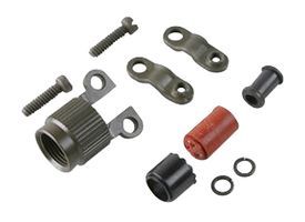 AMPHENOL   62GB-585-10-02P-214   Connector Accessory, Strain Relief, Amphenol's 62GB Series, 2 Ways, Aluminium, 62 GB Series