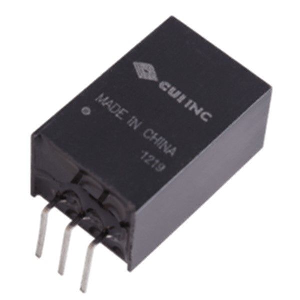 12V 0.5A 6W DC/DC Converter, SIP, Non-Isolated