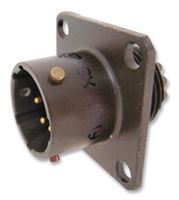 CIRCULAR, SIZE 12, 8WAY, SKT; Product Range:MIL-C-26482 Series I (VG95328); Gender:Receptacle; No. of Contacts:8; Contact Gender:Socket; Contact Termination Type:Solder; Connector Mounting:Panel Mount; Insert Arrangement:12-8; Connector Body Material:Aluminium Body; Connector Type:Circular Industrial; Contact Material:Copper Alloy; Contact Plating:Gold Plated Contacts; Connector Shell Size:12; SVHC:Cadmium (15-Jun-2015); Contact Termination:Solder