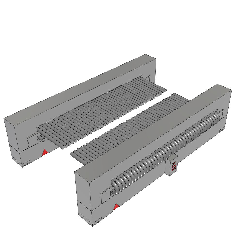 Cable Assembly 0.355m 30AWG 1.27mm 40 to 40 POS IDC Connector to IDC Connector F-F Tiger eye™ Bulk