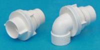 Marley Extrusions 90 PVC-U Elbow, 21.5mm x 21.5mm, L.25mm
