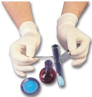 LATEX GLOVES, POWDER FREE, M, 100PK