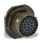 Conn Circular PIN 55 POS Solder ST Jam Nut 55 Terminal 1 Port