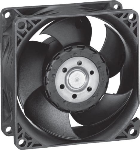 12V DC Axial Fan, 8400RPM, 78CFM, 10W, Ball Bearing