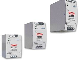 240W 24V 10A AC/DC DIN Rail Power Supply, 85-264V, Active PFC