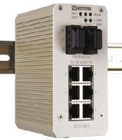 Westermo Data Communications 6 RJ45 port DIN Rail Mount Unmanaged Ethernet Switch, 10/100Mbit/s