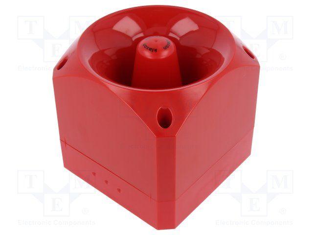 Nexus 105 Red 50 Tone Electronic Sounder, 10  60 V dc, 105dB at 1 Metre