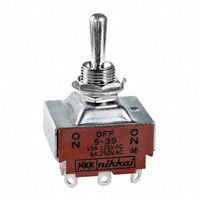 3PDT Toggle Switch, 20A 250VAC, Solder Lug, Panel Mount