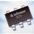 Small Signal Bipolar Transistor, 0.5A I(C), 45V V(BR)CEO, 1-Element, NPN, Silicon, ROHS COMPLIANT, SC-74, 6 PIN