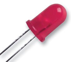 Single Color LED, Red, Diffused, T-1 3/4, 5mm, ROHS COMPLIANT PACKAGE-2
