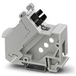 Patch panel, SC-RJ, DIN rail mounting, IP20, 1 slot, socket/socket, can be used for glass, multi-mode, PCF, and polymer fibers