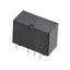 Signal Relay 6VDC 2A DPDT(15x7.3x10.7)mm THT