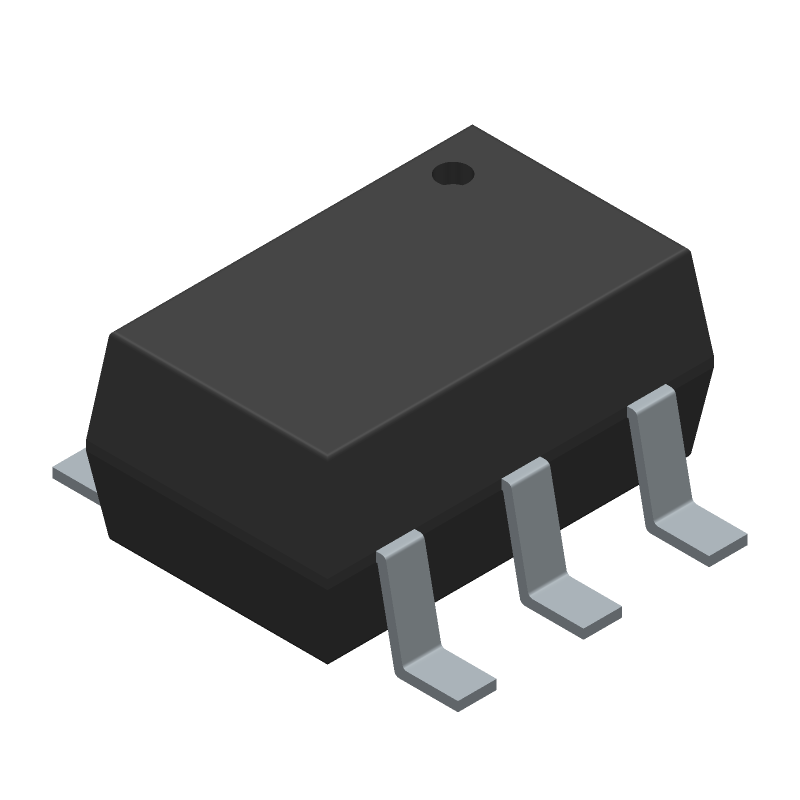 NPN BJT Transistor, 40V VCEO, 200mA IC, 300MHz, SOT-363