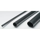 Heat-shrink tubing black 28 mmx6 mmx1.22 m, SBRSM-NF 28/6, Woer