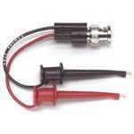 BNC to Hook Test Leads, 60V DC, 140mm, PVC Insulated