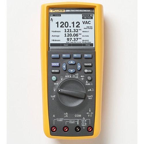 Digital Handheld Multimeter, 0.05% Acc, 10A, LCD
