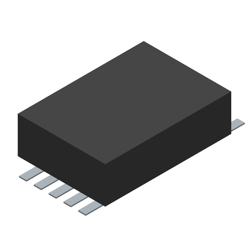 Red 7-Segment LED Display, 1-Char, 7mm, SMD, 20mA