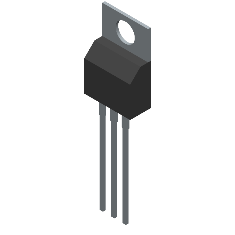 NPN BJT Transistor, 400V VCEO, 4A IC, 75W PD, TO-220