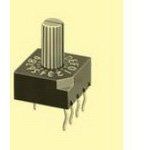 10 Pos Rotary DIP Switch, 15VDC, 100mA, Through Hole