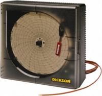 Dickson KT621, 1 Channel, Rotary Chart Recorder Measures Temperature