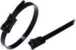 Cable tie black 483 mm x12.7 mm, TY-409, Thomas&Betts
