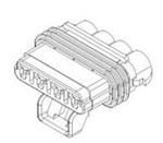 Metri-Pack 280 Female 4-Position Connector, 30A, -40°C to 125°C