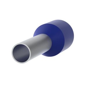 Insulated Crimp Terminal, Copper, Tin, 14AWG, Female