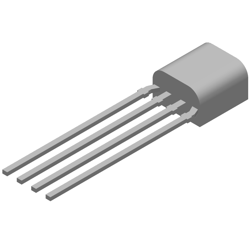 Magnetoresistive Sensor1 Axis 4-Pin E-Line
