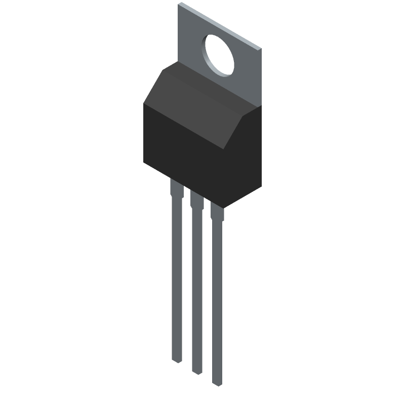 6A 100V NPN BJT Power Transistor TO-220