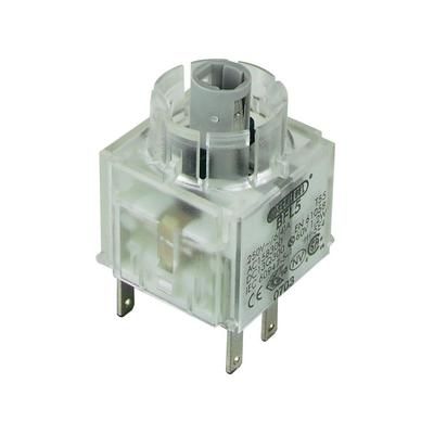 Contact + bulb holder 1 breaker, 1 maker latch 25