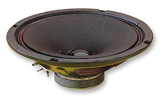 SPEAKER, FULL RANGE 8OHM 203MM; External Diameter: 203.2mm; Sound Level SPL: 91dB; Impedance: 8ohm; Frequency...