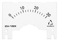 Anders Electronics Meter Scale S/CV18X30 For Use With CV-18X Series