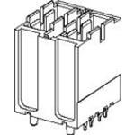 CONN BACKPLANE POWER HDR 8 POS 1.85MM SOLDER ST THRU-HOLE 8 TERMINAL 1 PORT TUBE