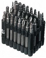 32 Piece Chrome Vanadium Steel Driver Bit Set
