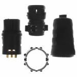 5-Pos Female Circular Connector, 600V, 7.5A, Solder, IP66