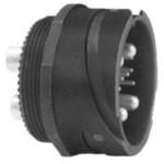 35-Contact Cable Mount Circular Connector, 700VDC, -55°C to 125°C