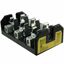 60A 600V 3-Pole Class T Fuse, Chassis Mount, Lug Term