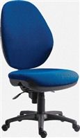 Teknik Blue Fabric Desk Chair, Table Chair