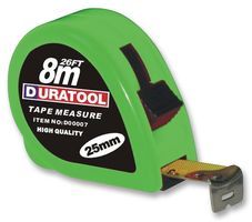 DURATOOL         D00007             TAPE MEASURE, 8M
